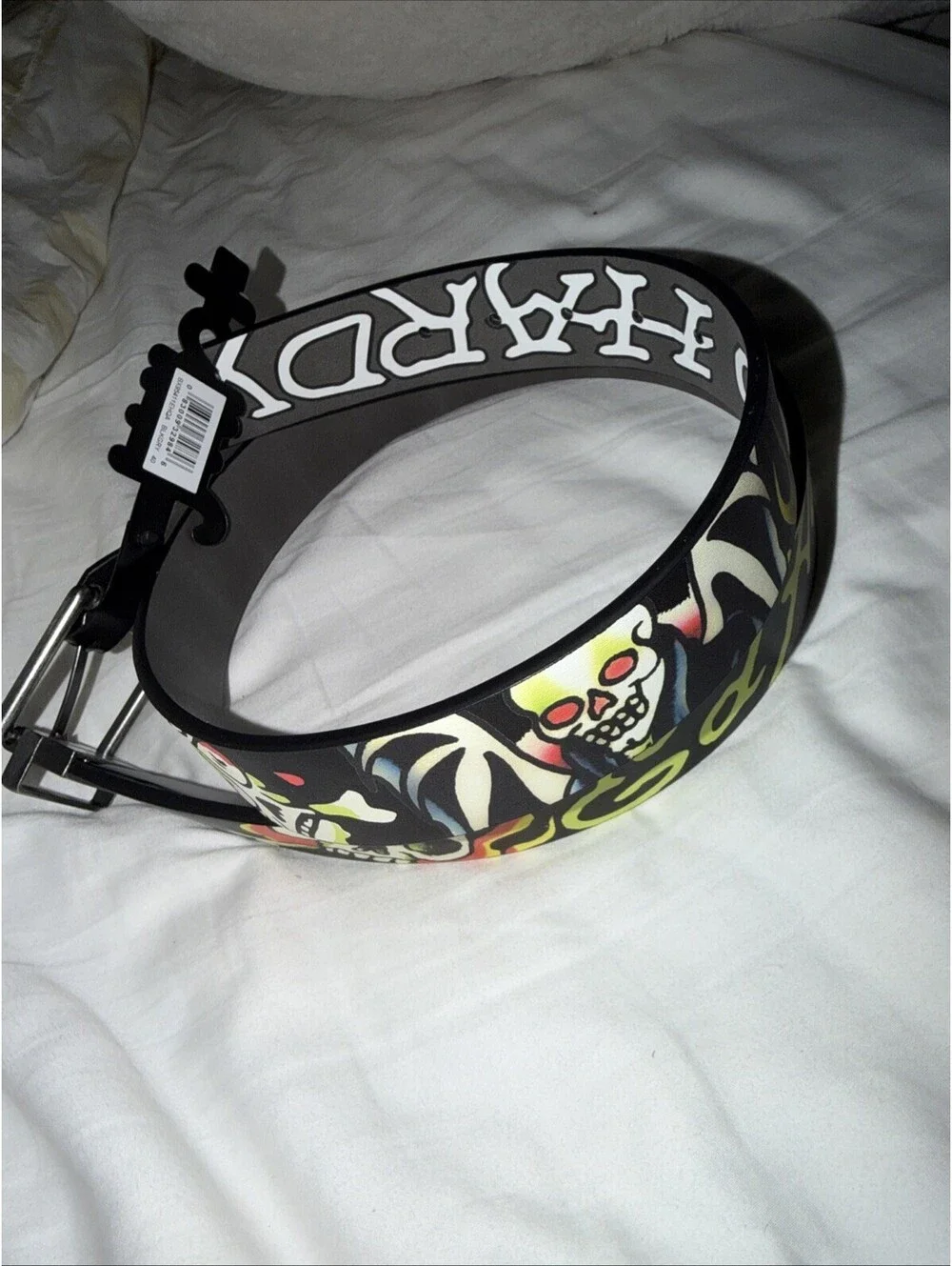 Ed Hardy Skull Reversible  Men's Belts Size 40